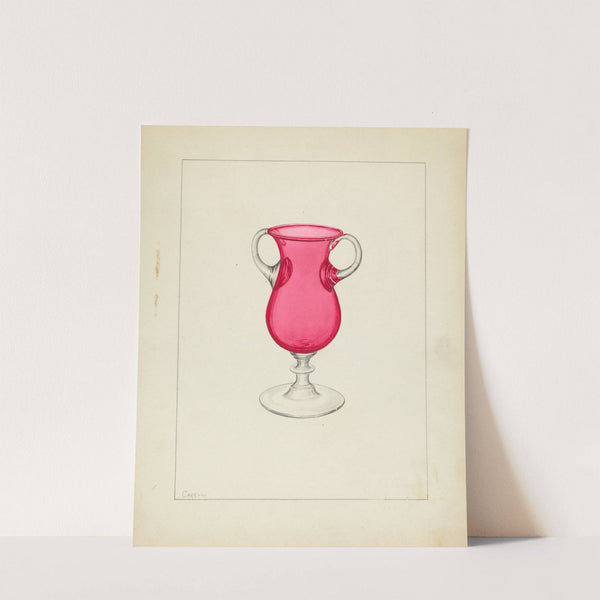 Vase by Giacinto Capelli