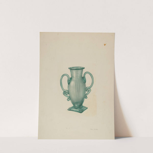 Vase (c. 1940) by Van Silvay