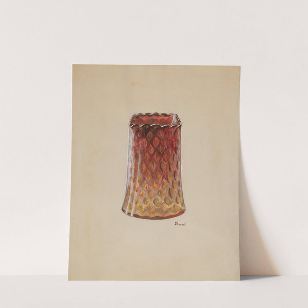 Vase (Amberina) by Robert Stewart