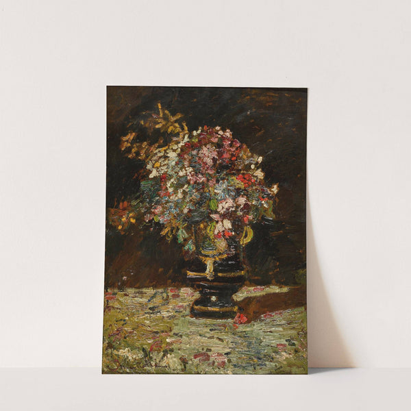 Vase de fleurs by Adolphe Monticelli