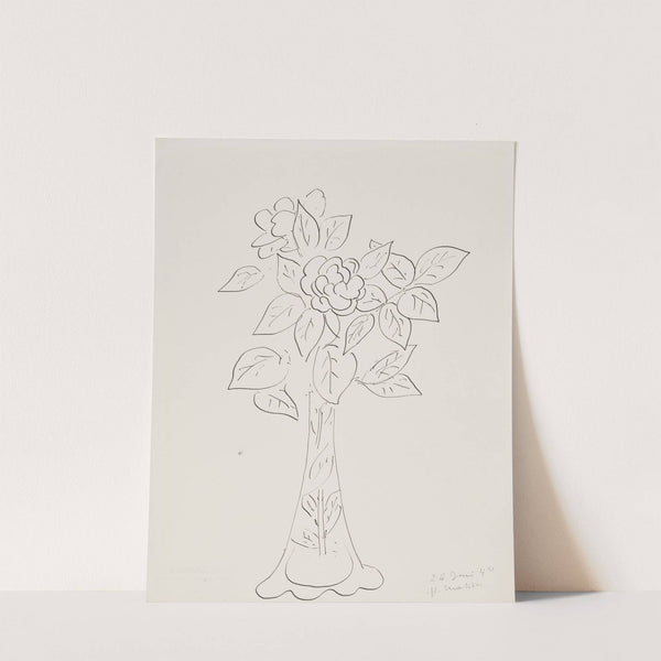 Vase de fleurs (1944) by Henri Matisse