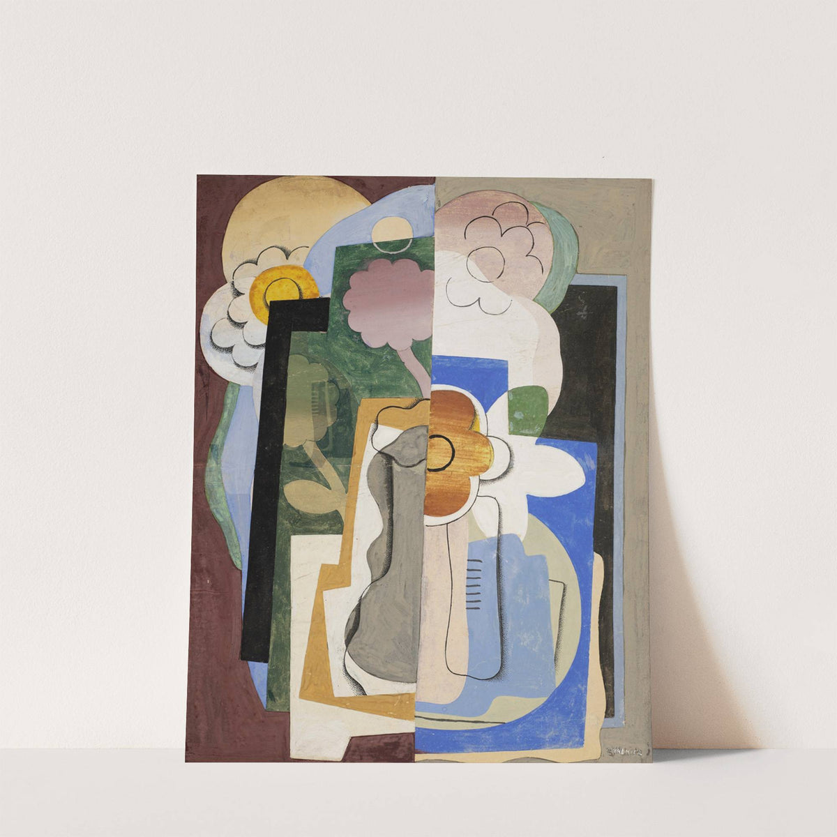 Vase de fleurs by Georges Valmier