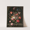 Vase de fleurs dans une niche by Hendrik Schoock