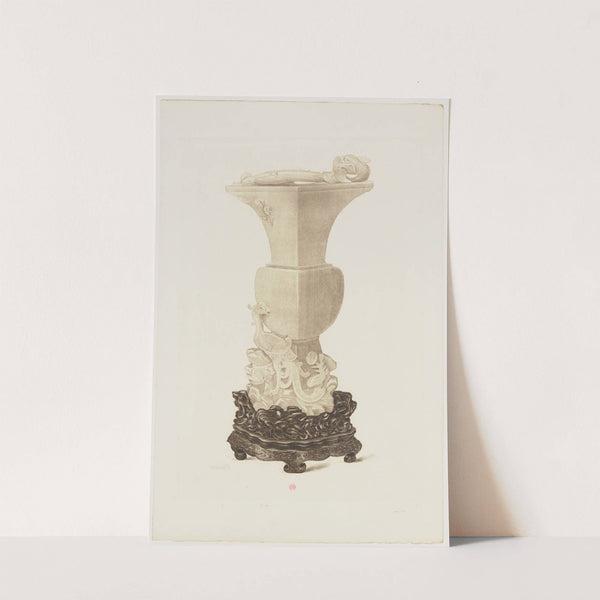 Vase en jade blanc (1890) by Henri-Charles Guérard