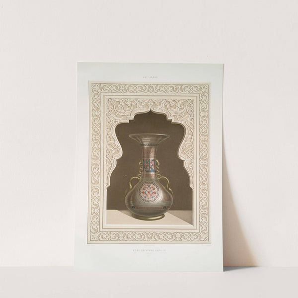 Vase en verre émaillé (XVIe. siècle) by Émile Prisse d'Avennes