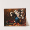 Vase, fleurs et fruits (before 1890) by Antoine Vollon