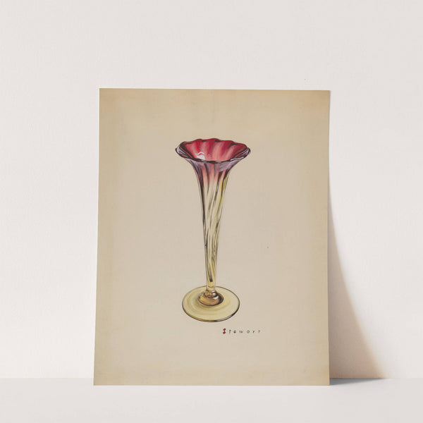 Vase (Morning Glory) by Robert Stewart