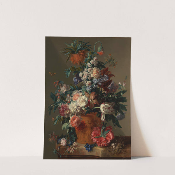 Vase of Flowers by Jan van Huysum