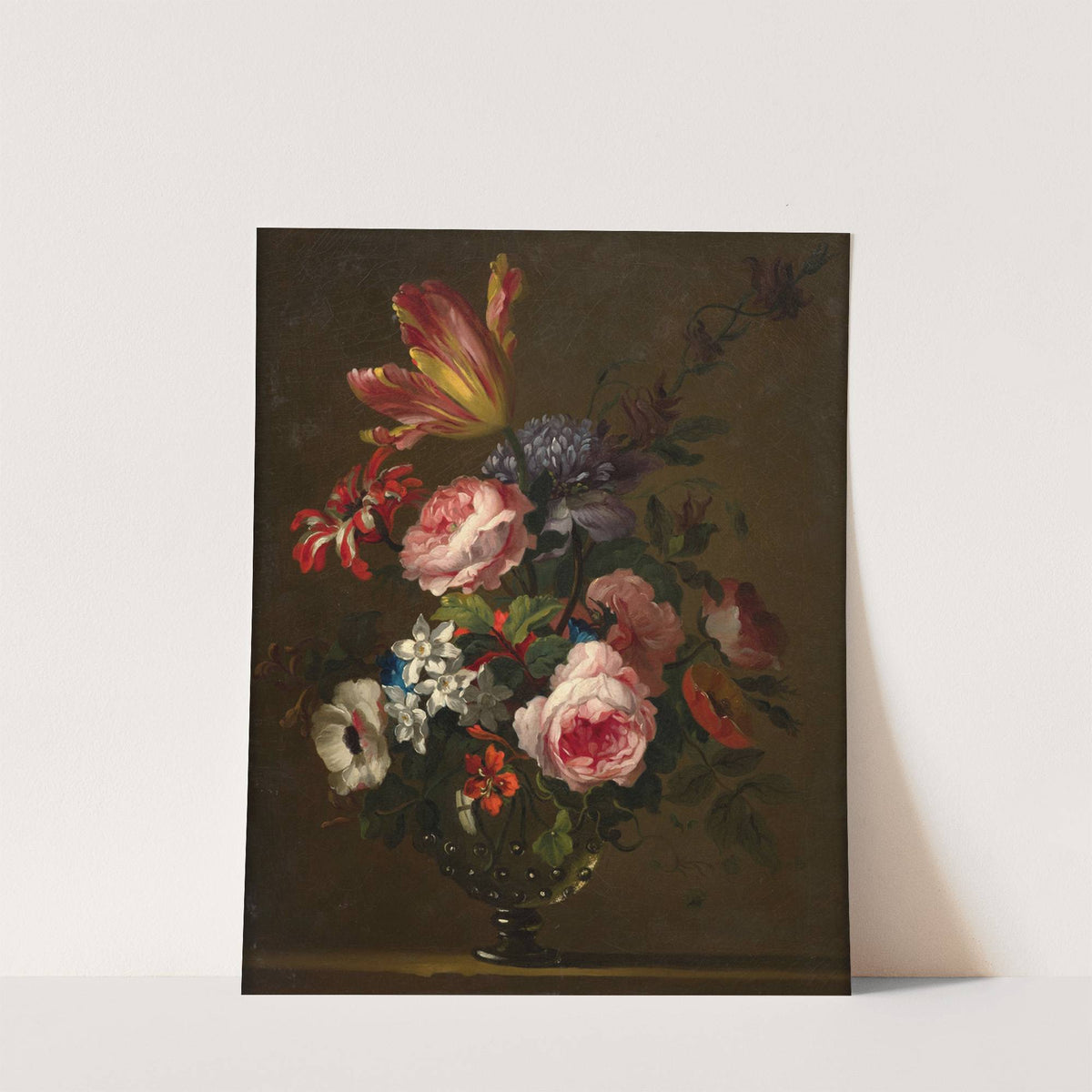 Vase of flowers. by Jean-Baptiste Blain De Fontenay