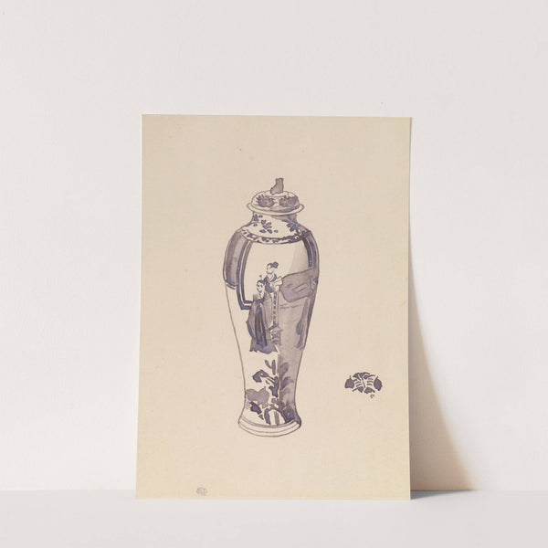 Vase with slightly bulging body (1876-1878) by James Abbott McNeill Whistler