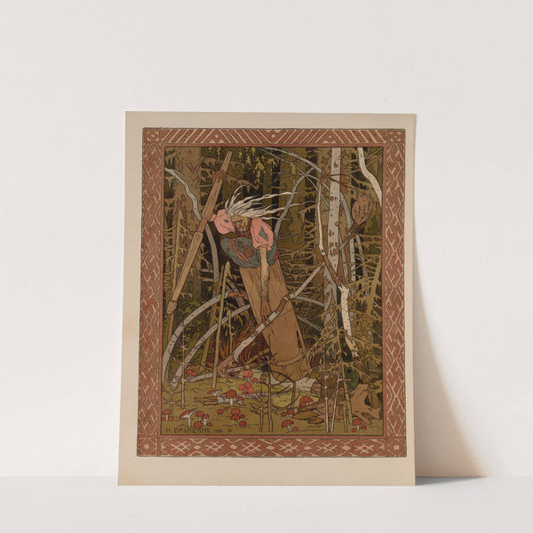 Vasilisa Prekrasnai︠a︡ Pl.06 (1902) by Ivan Bilibin