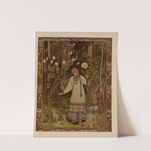 Vasilisa Prekrasnai︠a︡ Pl.07 (1902) by Ivan Bilibin