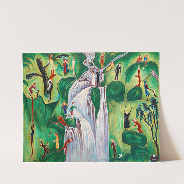 Vattenfallet by Nils Dardel