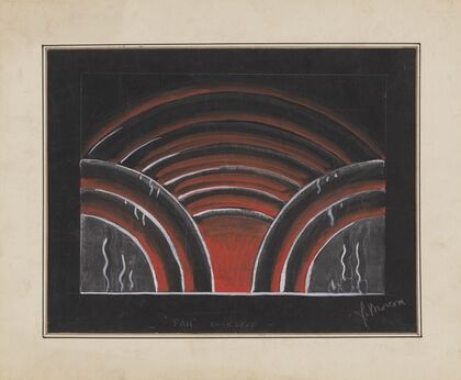 Vaudeville: ‘Fan’ Backdrop (1934-1943)