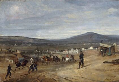 Vaugirard pendant le siège de Paris, 1870