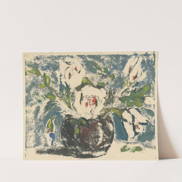 Váza s kvetinami by Zolo Palugyay