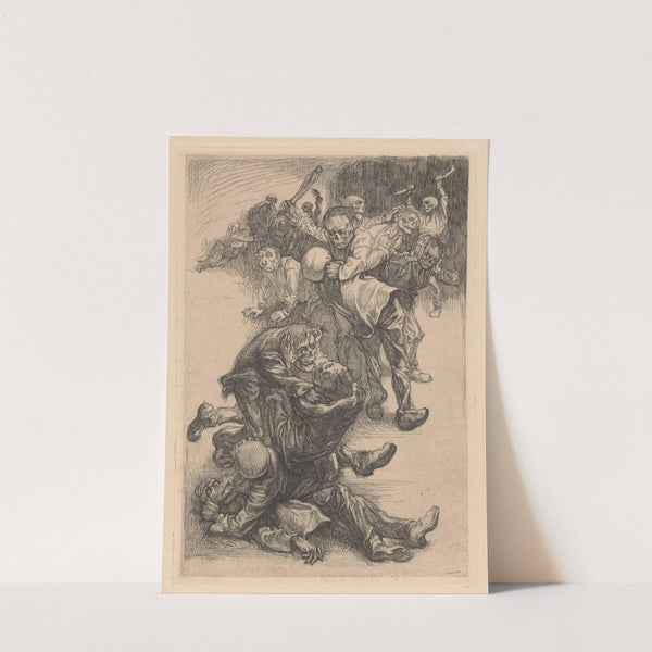 Vechtende monsters by Johannes Josephus Aarts