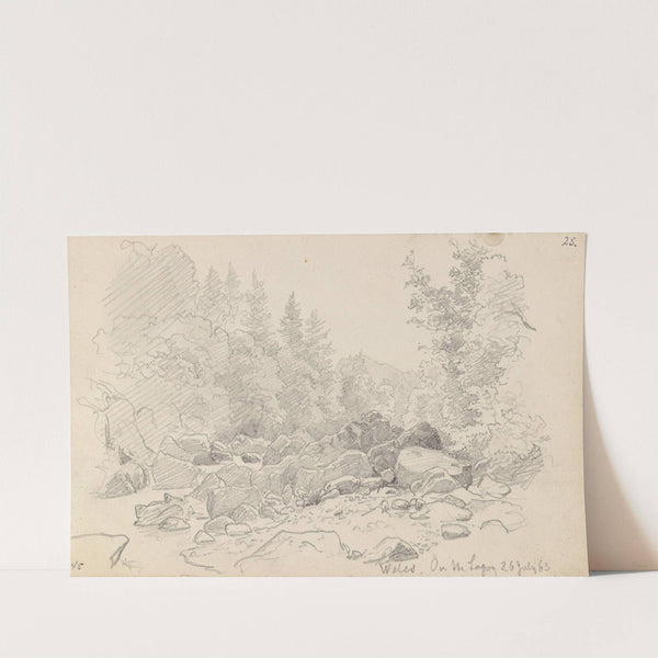 Ved River Llugwy by Hans Gude