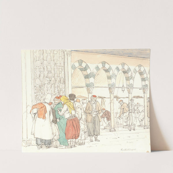 Ved Toppana Moskeen by Martinus Rørbye