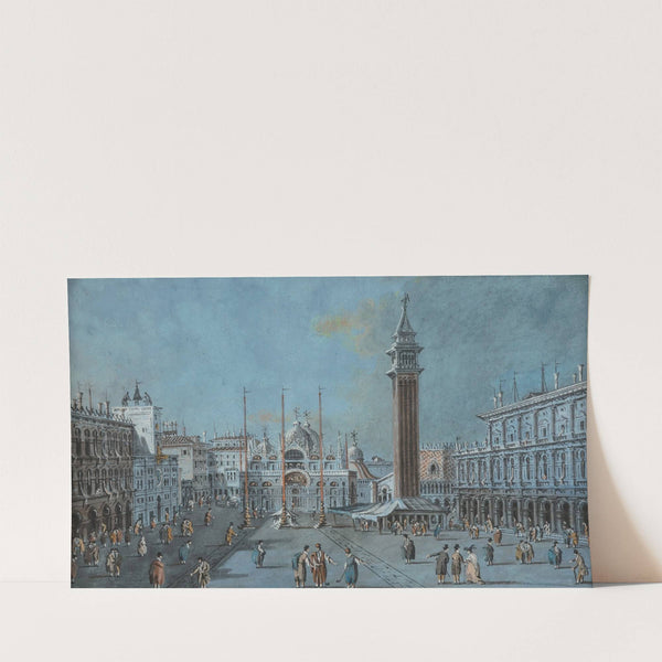 Veduta della Piazza di San Marco by Giacomo Guardi