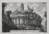 Veduta dell’avanzo dell’Anfiteatro Castranse (1750s)