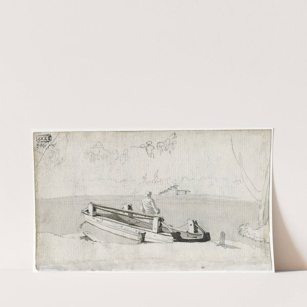 Veerboot by Barend Hendrik Thier