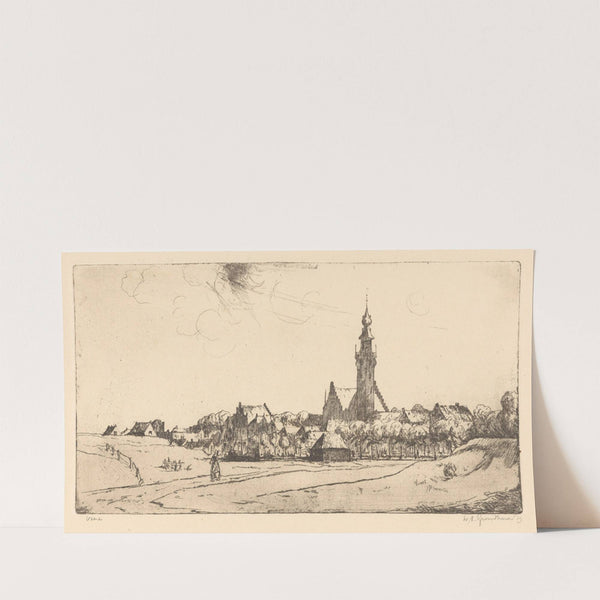 Veere (1919) by Willem Adrianus Grondhout