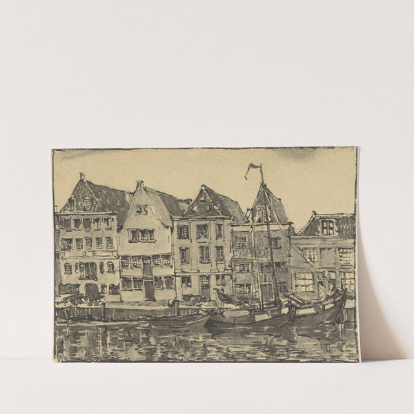 Veermanskade te Hoorn (1929) by Dick Ket