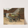 Vegetable barrow – dog cart (1906) by Max Liebermann