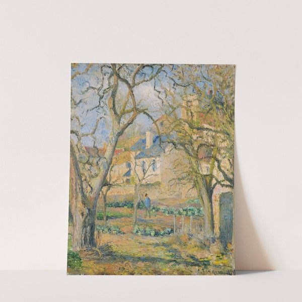 Vegetable Garden (1878) by Camille Pissarro
