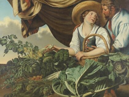 Vegetable seller