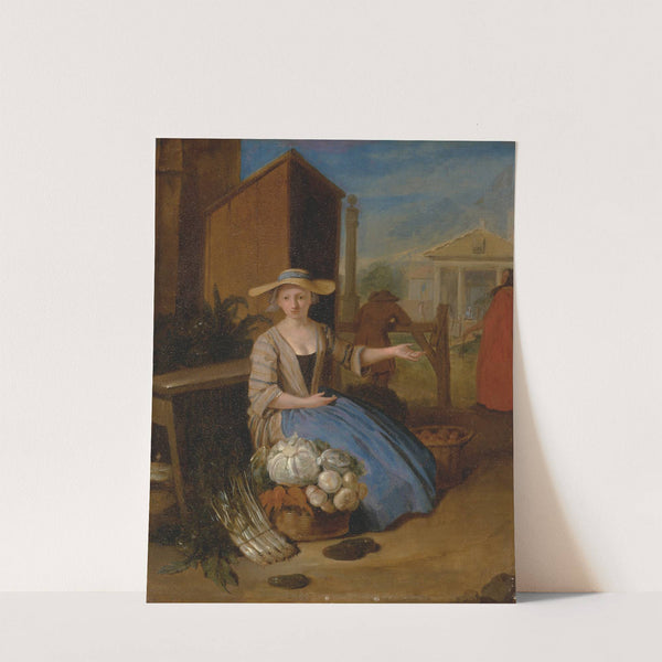 Vegetable Seller, Covent Garden by Pieter Angillis