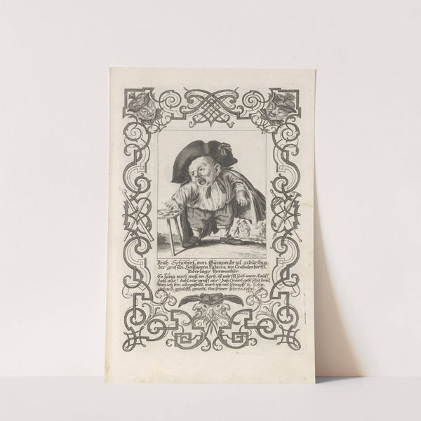 Veith Schöberl, von Gumpendriel gebürthig, der grossen Hollhippen Fabrica im Crabatendörffl, Niderlags Verwandter, Pl. 47 (1710-1719) by Elias Baeck