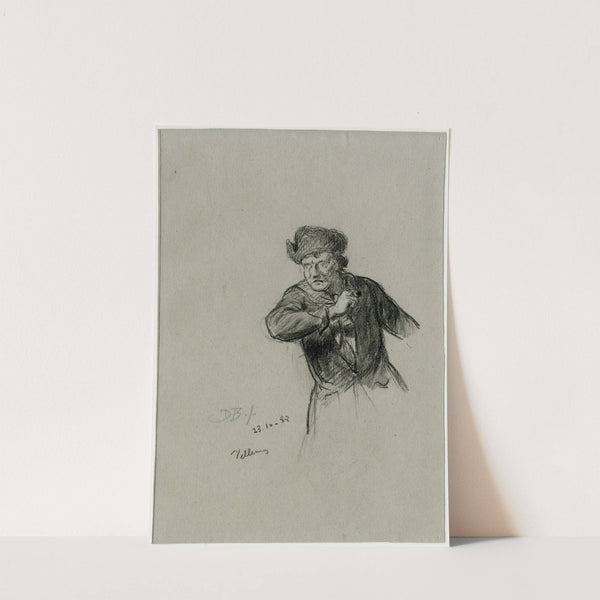 Velleman, a character from Jacob van Lennep’s Ferdinand Huyck (1888) by David Bles