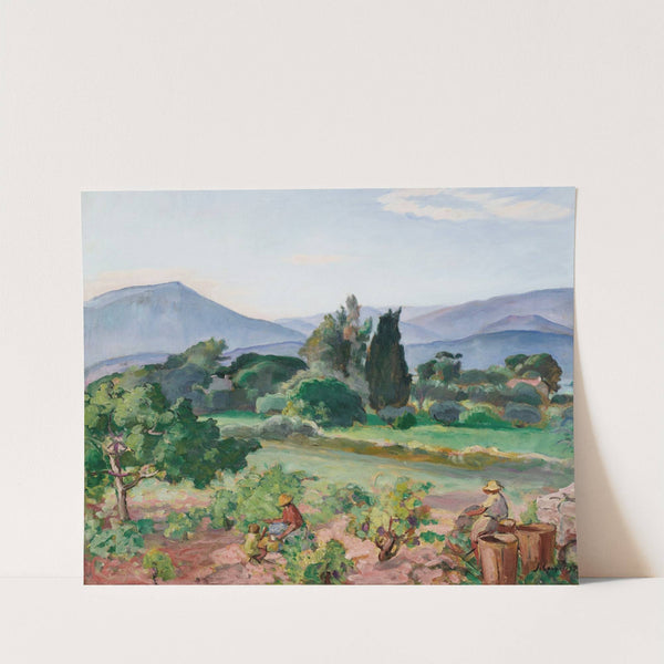 Vendanges dans la vallée du Faron (1923) by Henri Lebasque