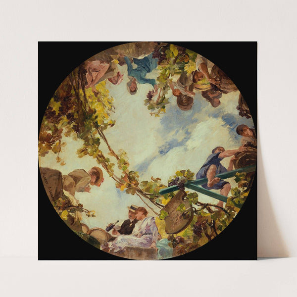 Vendanges en Bourgogne by Albert Pierre-René Maignan