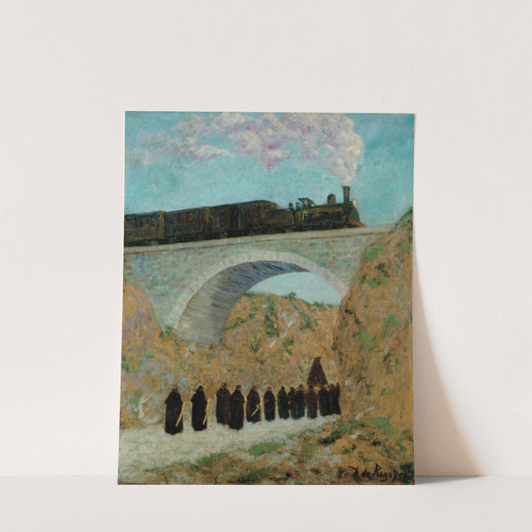 Vendredi Saint en Castille (Good Friday in Castile) (1904) by Darío de Regoyos