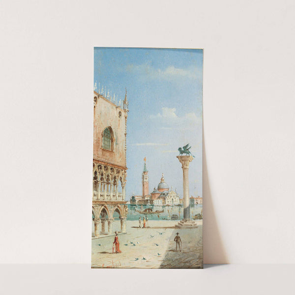 Venedig, Blick auf San Giorgio Maggiore vom Markusplatz aus by Marco Grubacs
