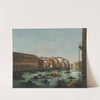Venedig Canal Grande mit Fabbriche Nuove by Giuseppe Bernardino Bison