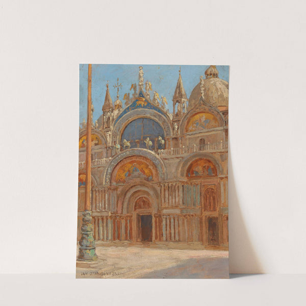 Venedig, San Marco Portal by Jan Stanislawski