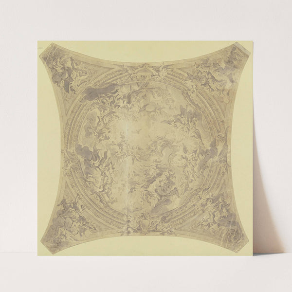 Veneration of the Trinity by Carlo Carlone