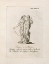 Venere, e Adone; Gruppo sotto le mura nella Cerchiata di Boboli; di Cosimo Salvestrini.