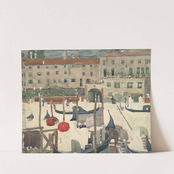 Venetia Marina (ca. 1899) by Maurice Prendergast