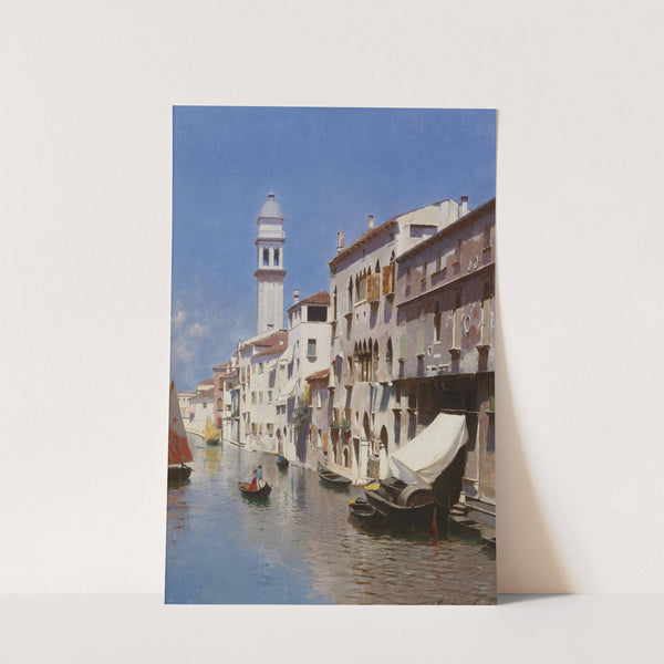 Venetian Canal by Rubens Santoro