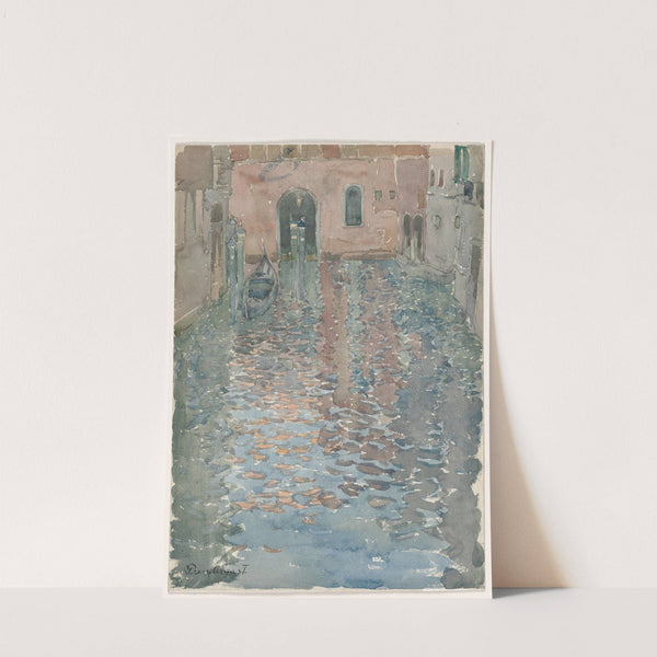 Venetian Canals (C. 1898) by Maurice Prendergast