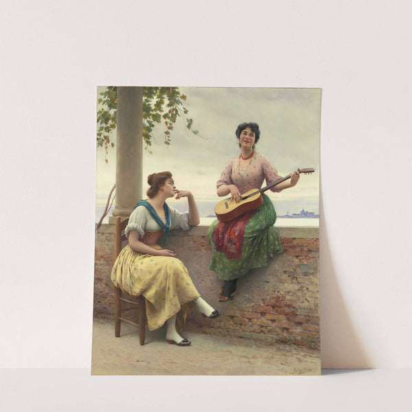 Venetian Melody (1910) by Eugen von Blaas