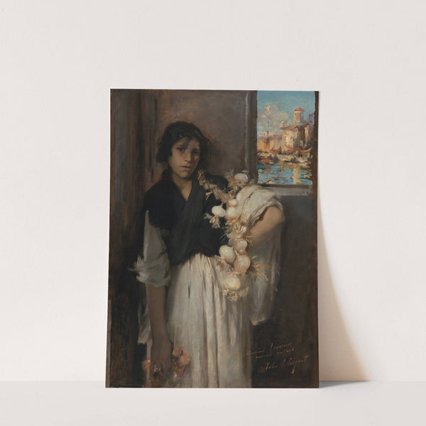 Venetian Onion Seller by John Singer Sargent