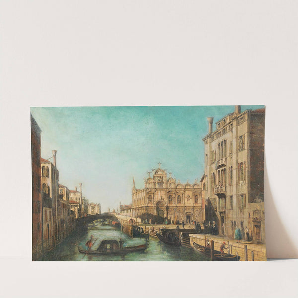 Venetian Scene by Francesco Zanin