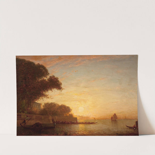 Venetian Scene by Félix Ziem