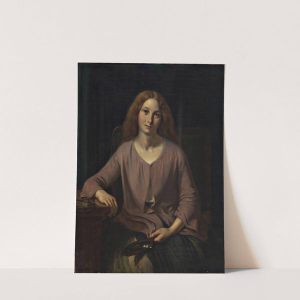 Venetian woman in the restroom by Wilhelm Marstrand